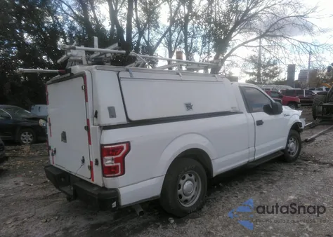 2018 Ford F-150 Xl из США, поврежденный, VIN 1FTNF1C59JKE87481